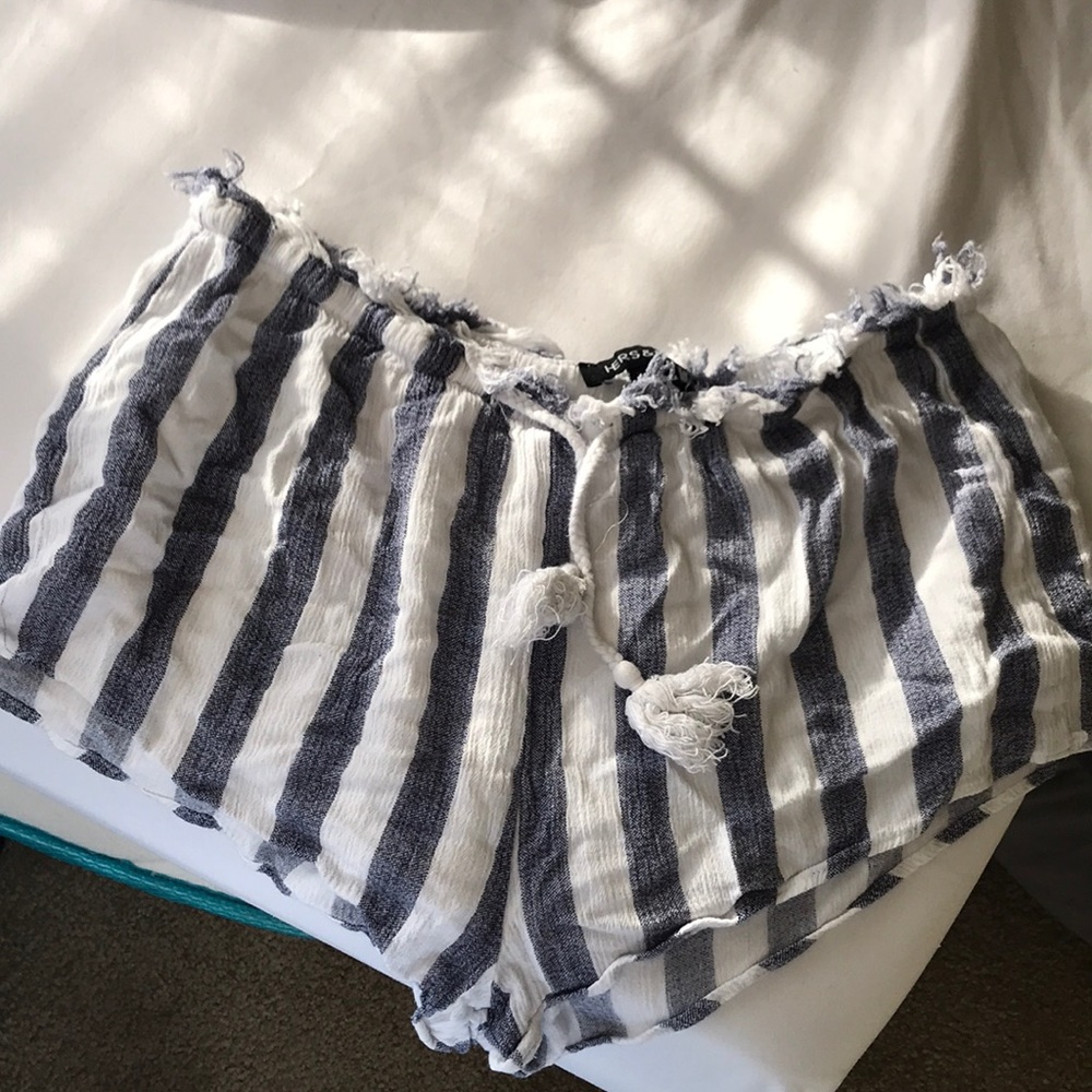 Seersucker Beach Shorts